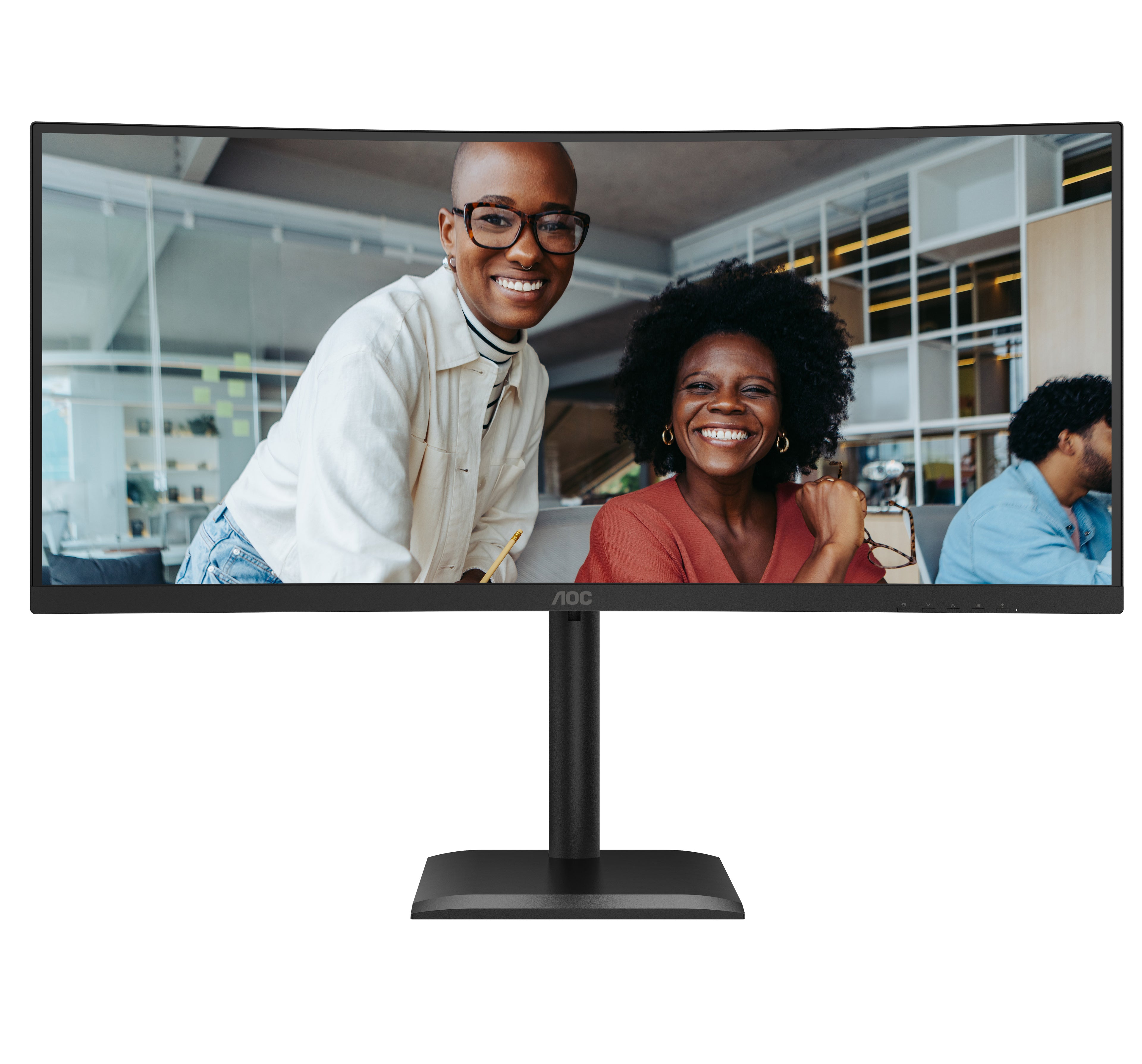 AOC CU34E4C écran plat de PC 86,4 cm (34") 3440 x 1440 pixels Noir
