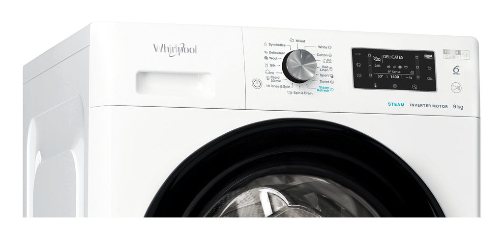 Whirlpool FFD 9489 BV EE machine à laver Charge avant 9 kg 1351 tr/min Blanc