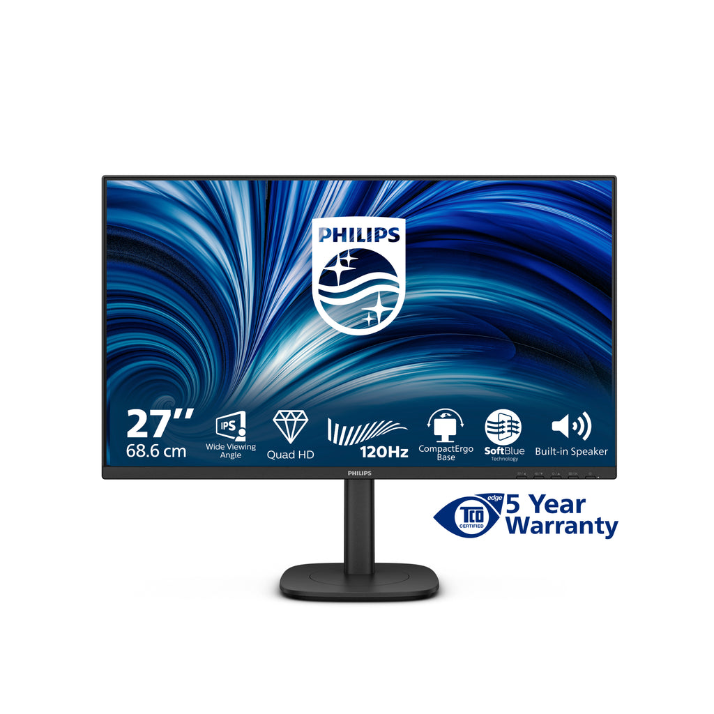 Philips 27B2N3500J/00 écran plat de PC 68,6 cm (27") 2560 x 1440 pixels 2K LCD Noir