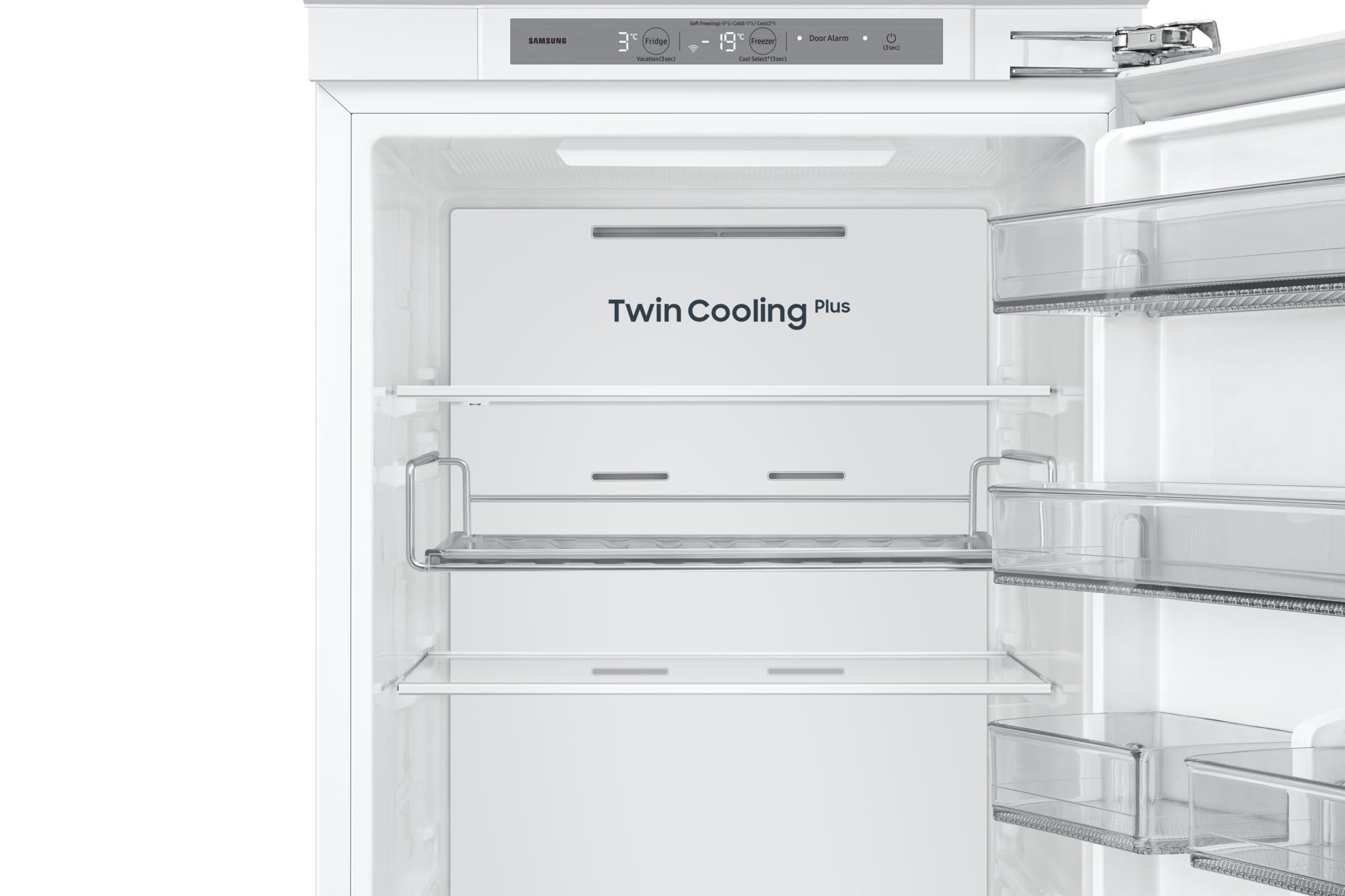 Samsung BRB70F30AEF0EO réfrigérateur-congélateur Intégré 298 L Blanc