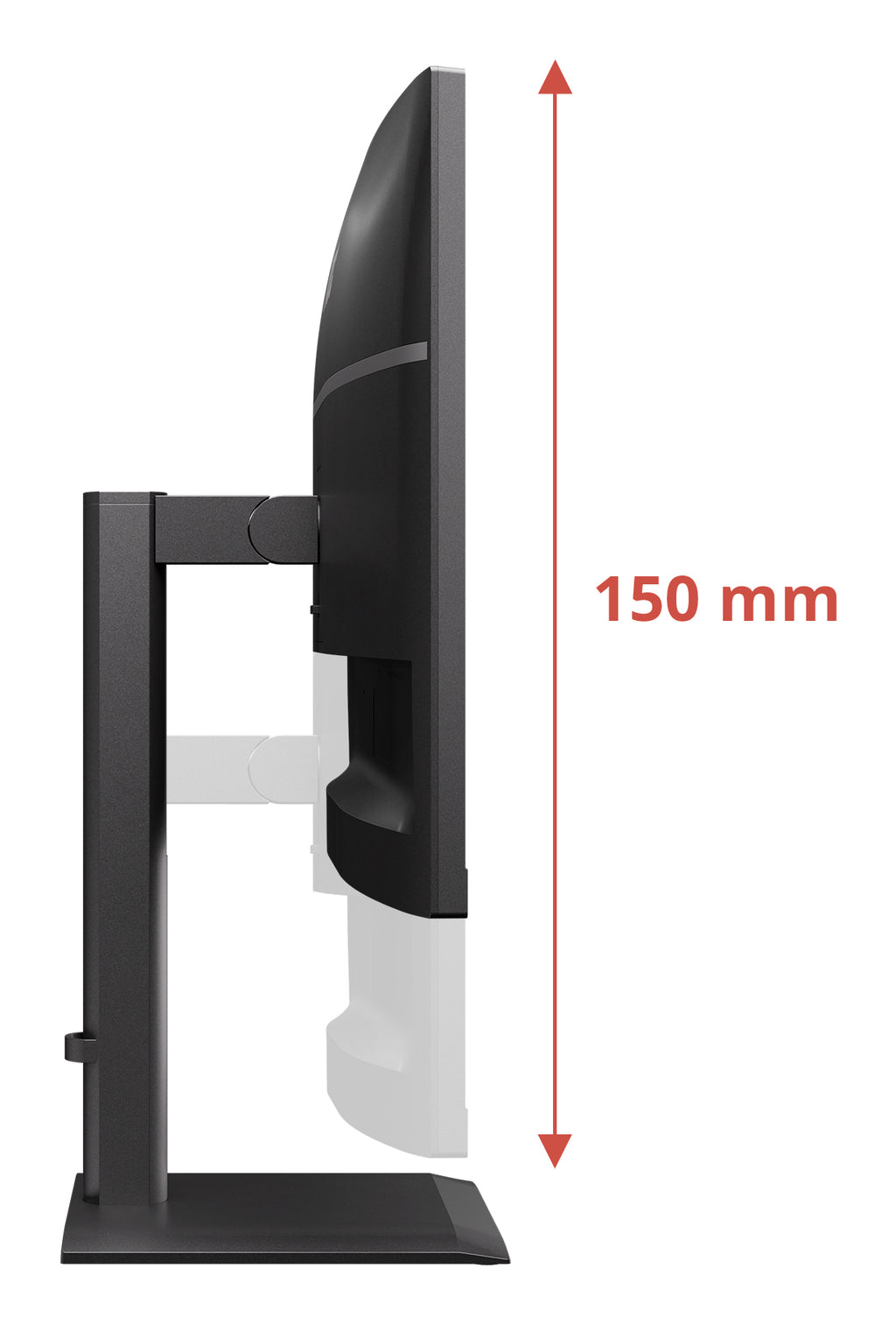 AOC E4 U27E4CV écran plat de PC 68,6 cm (27") 3840 x 2160 pixels 4K Ultra HD LED Noir