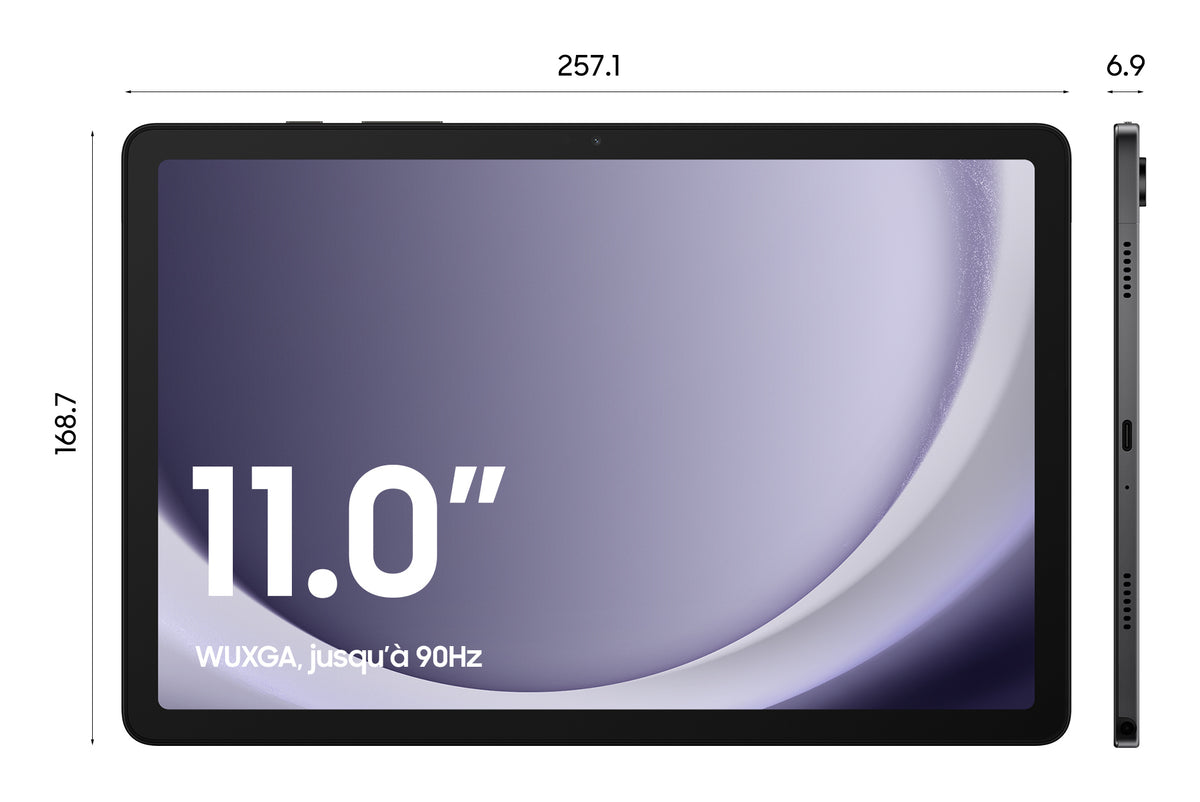 Samsung Galaxy Tab A9+ SM-X210 Snapdragon 64 Go 27,9 cm (11") 4 Go Wi-Fi 5 (802.11ac) Android 13 Graphite
