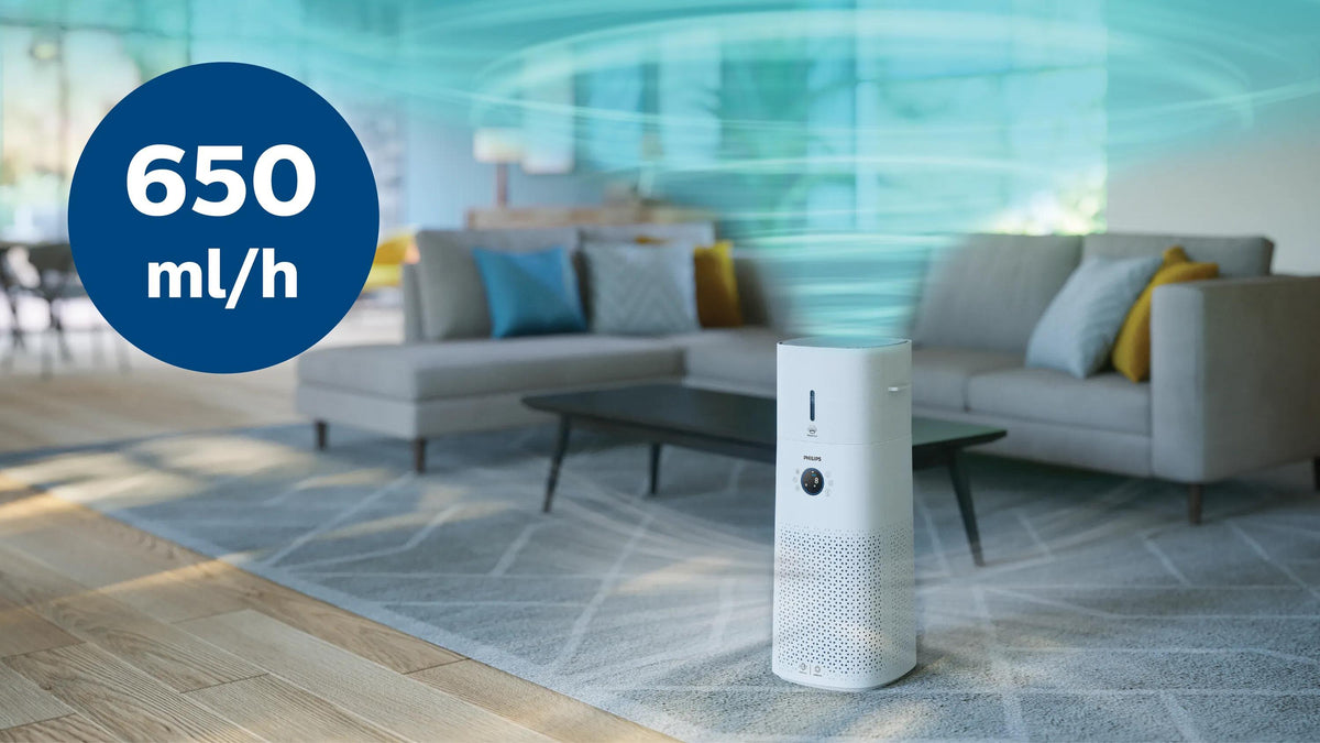 Philips 3000 series Humidificateur et purificateur d'air 2-en-1 série 3000 AC3737