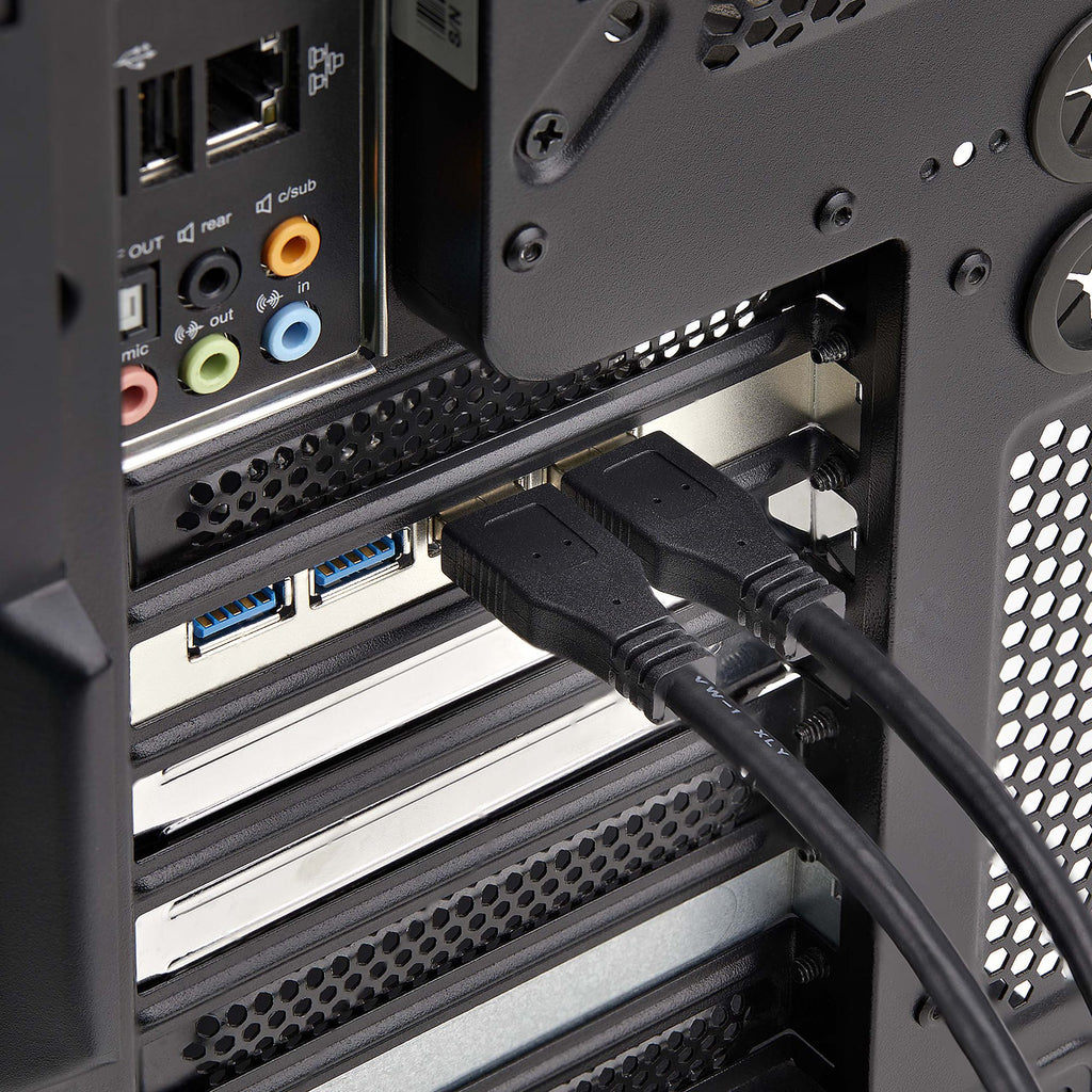StarTech.com Carte PCIe USB 4 Ports USB 3.2 5Gbps, 4 Contrôleurs Indépendants, Ports USB-A, Windows/macOS/Linux