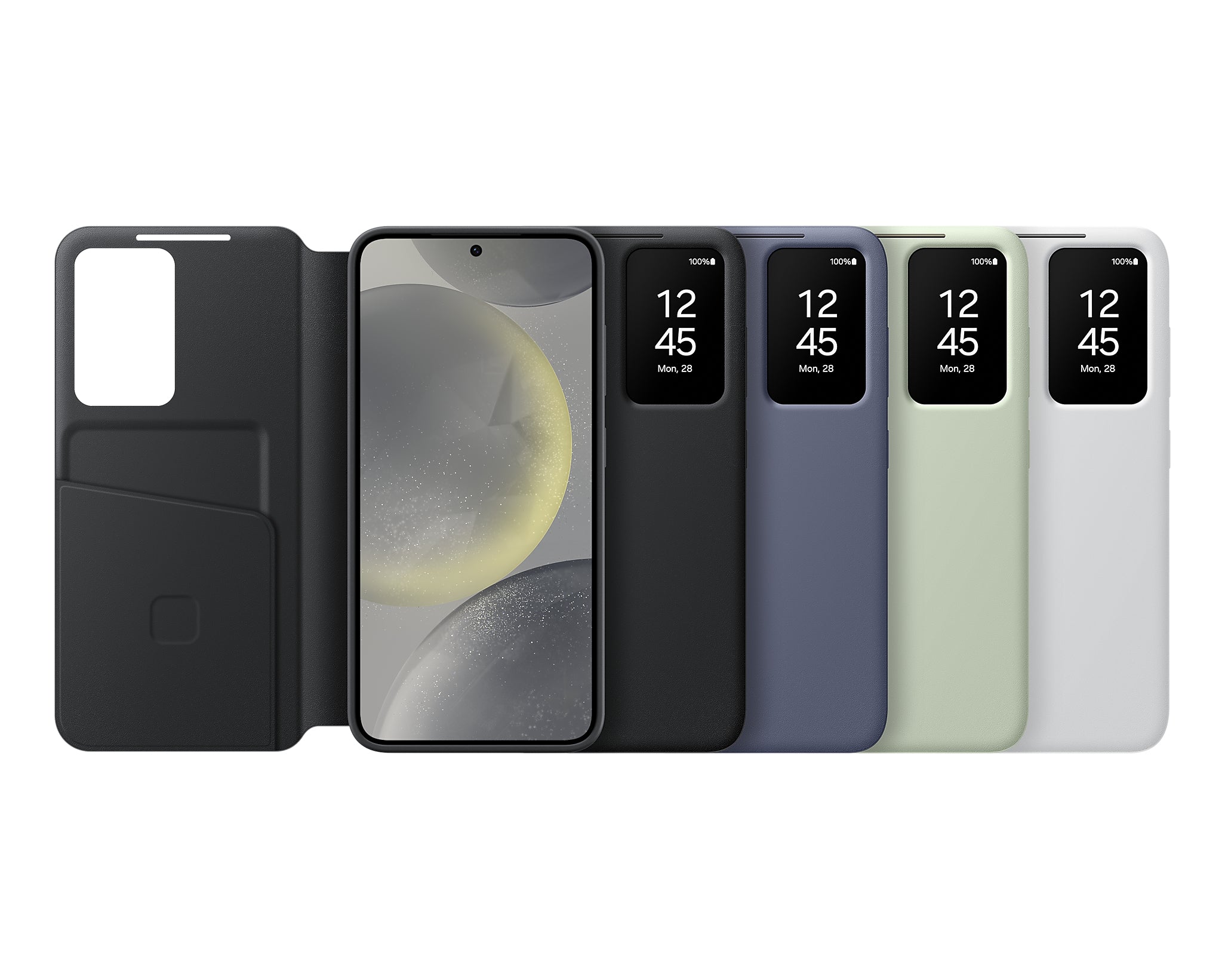 Samsung Samsung Smart View Case coque de protection pour téléphones portables 15,8 cm (6.2") Étui avec portefeuille Noir