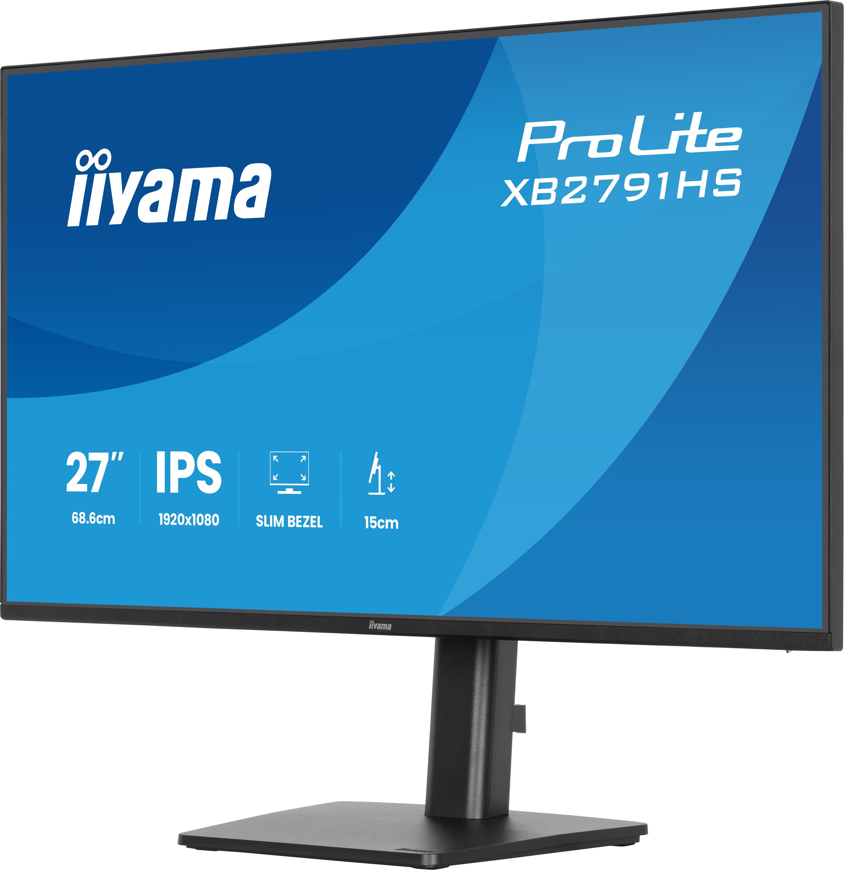 iiyama ProLite XB2791HS-B1 écran plat de PC 68,6 cm (27") 1920 x 1080 pixels Full HD LED Noir