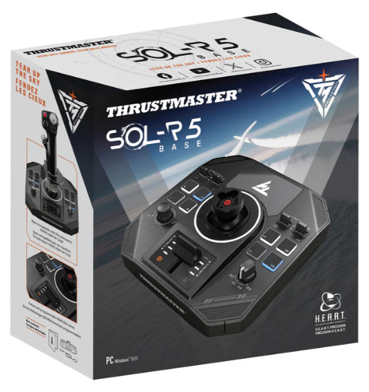 Thrustmaster Sol-R 5 Base Noir USB Base de joystick Analogique/Numérique PC