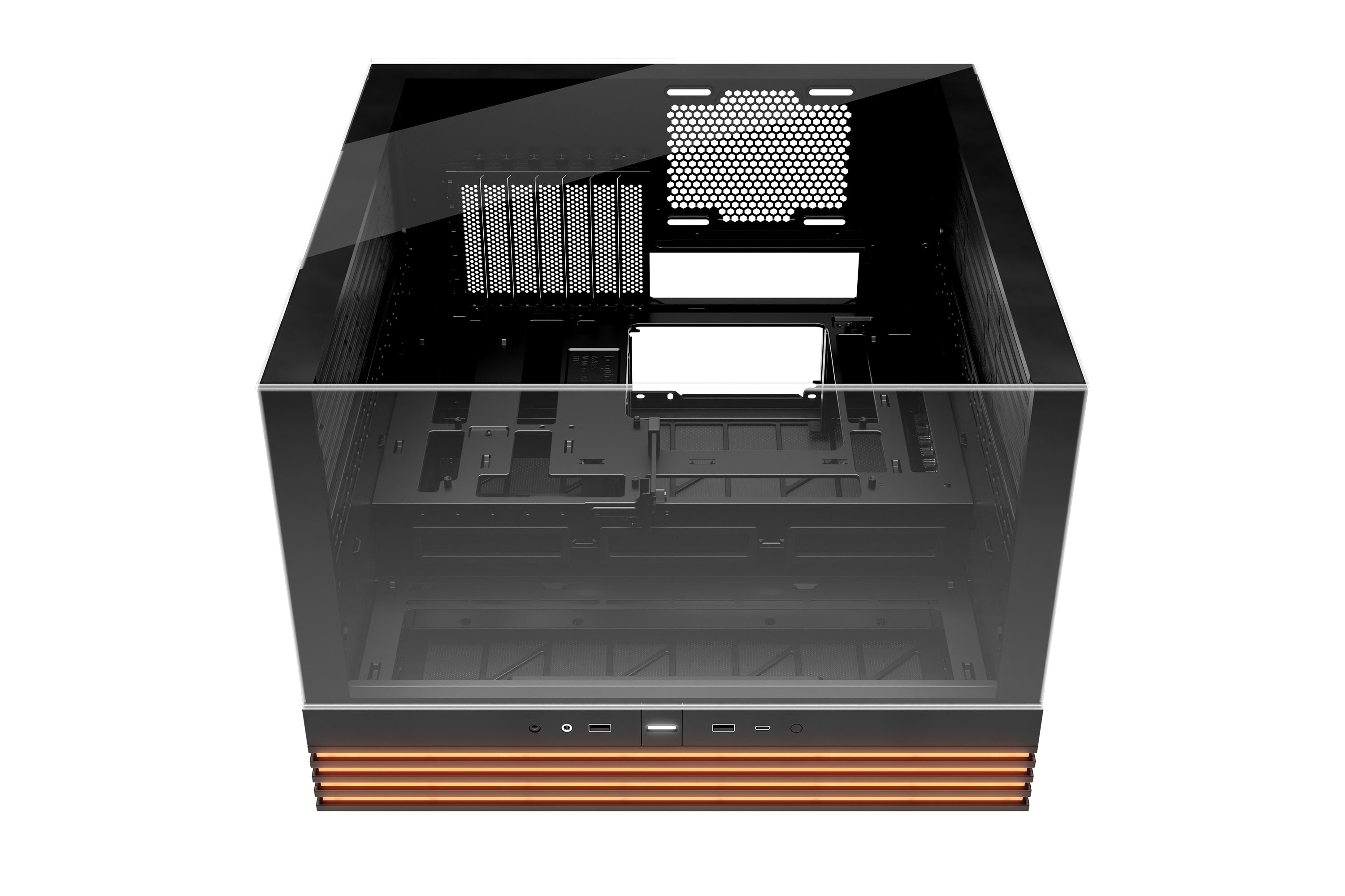 be quiet! Light Base 600 DX Noir | Boîtier PC ARGB vitré, Mini ITX / Micro ATX / ATX