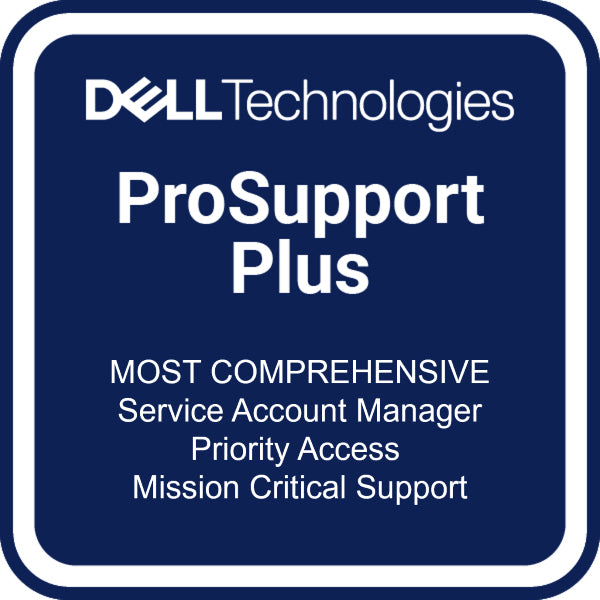 DELL DELL Effectuez une mise à niveau de 3 ans Next Business Day vers 5 ans ProSupport Plus 4H Mission Critical