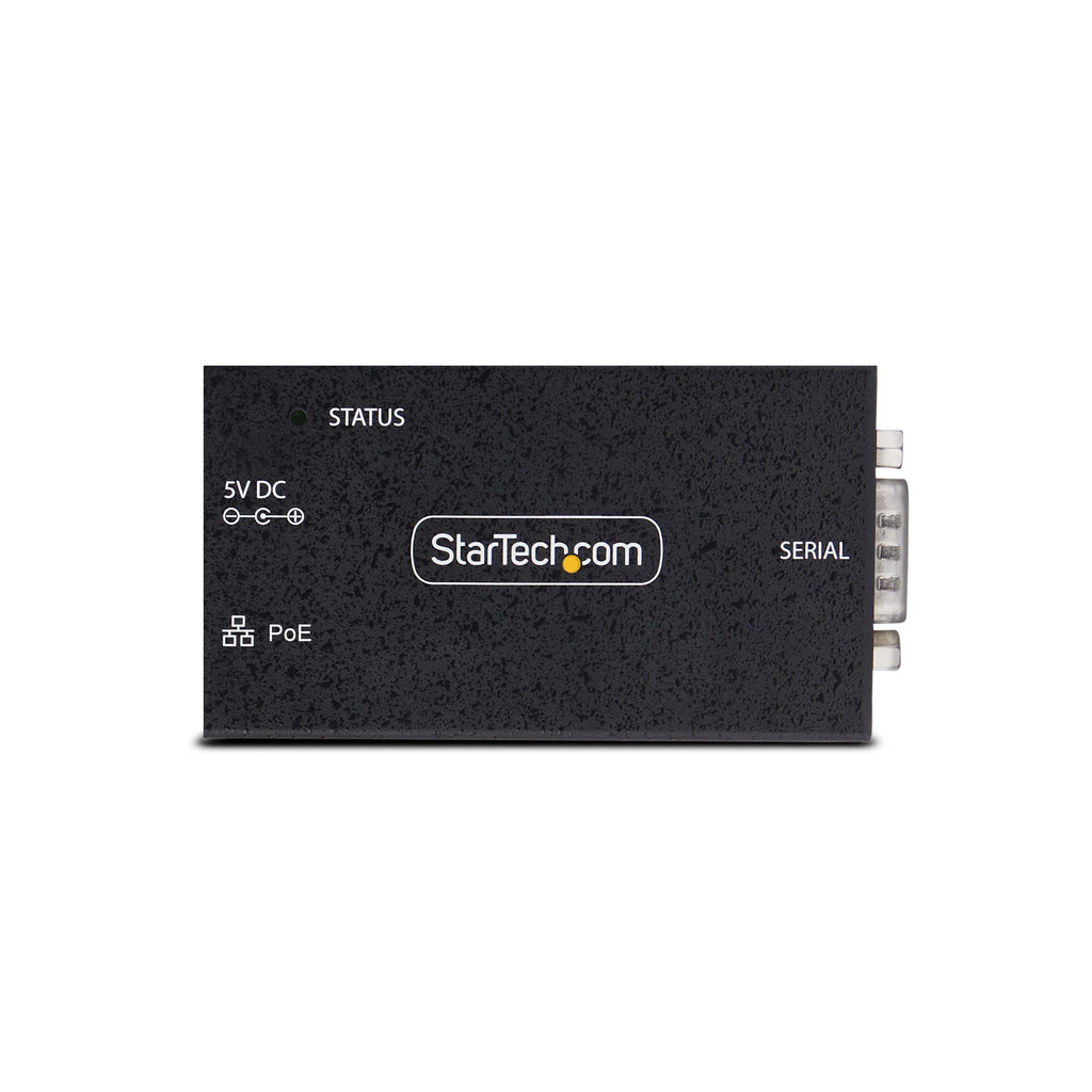 StarTech.com Adaptateur Série vers Ethernet 1 Port Serveur IP RS232 PoE 802.3af