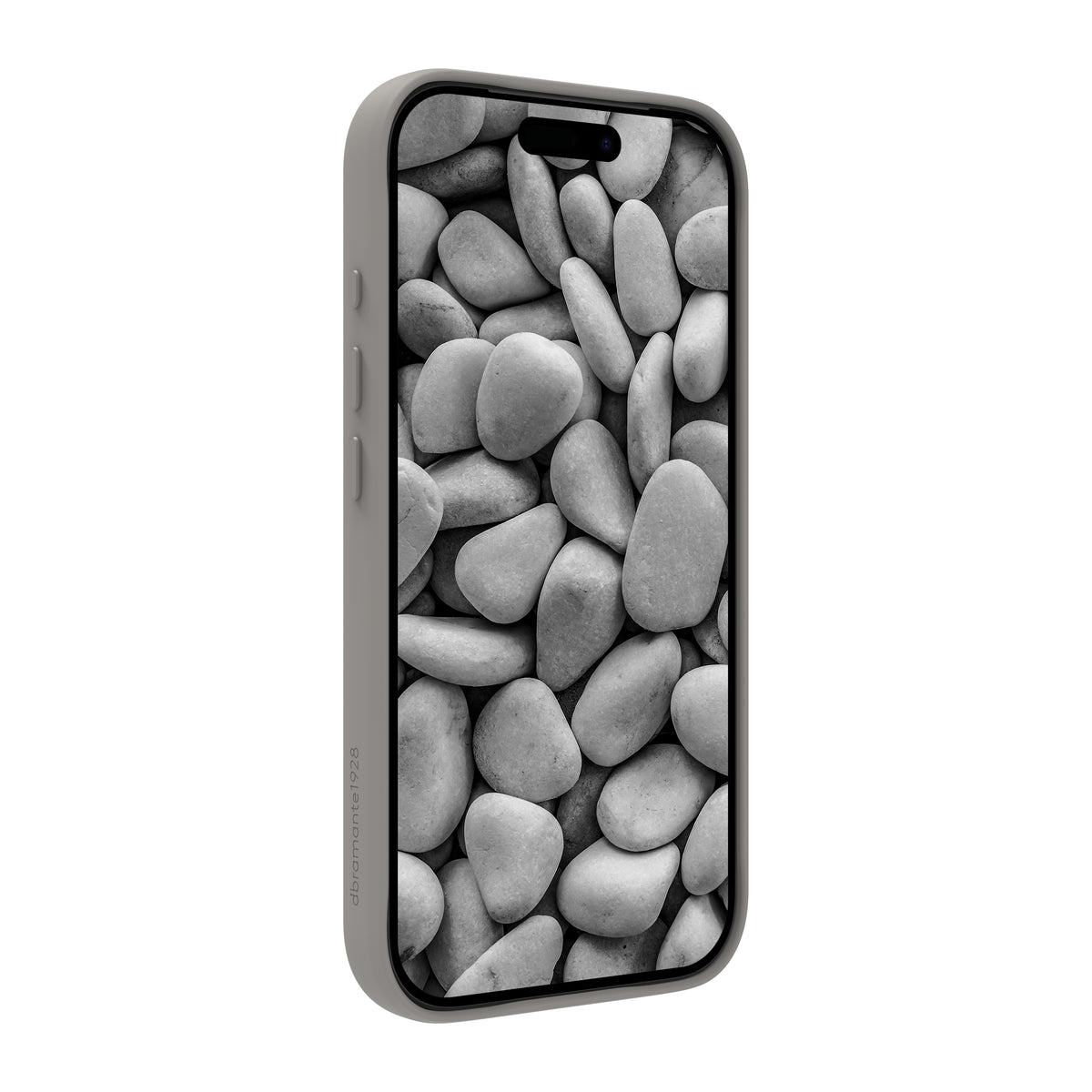 Coque de Protection Roskilde MS Kick ICON pour iPhone 17 Pro, Housse avec Support de Bureau, Gris