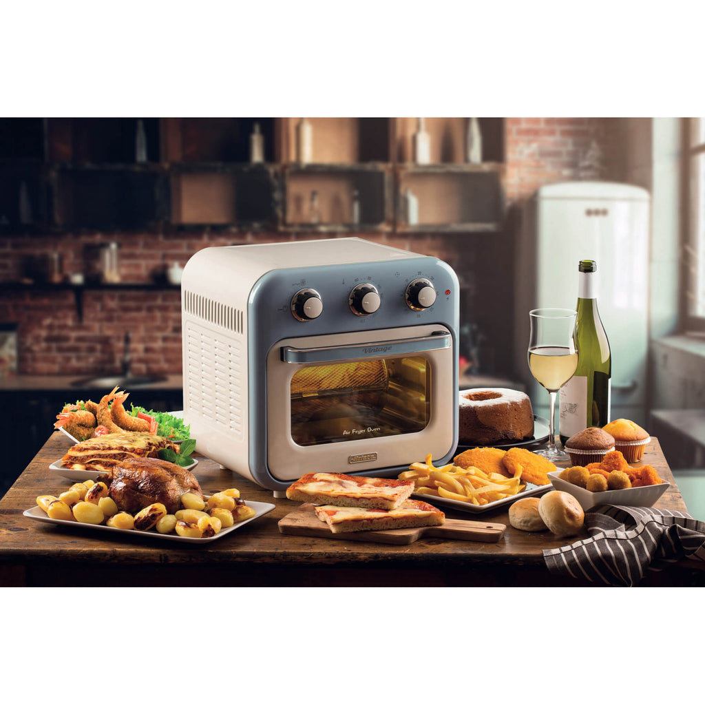 Ariete 4632/05 Friteuse à Air Chaud 16 L, 1400 W, Bleu Clair