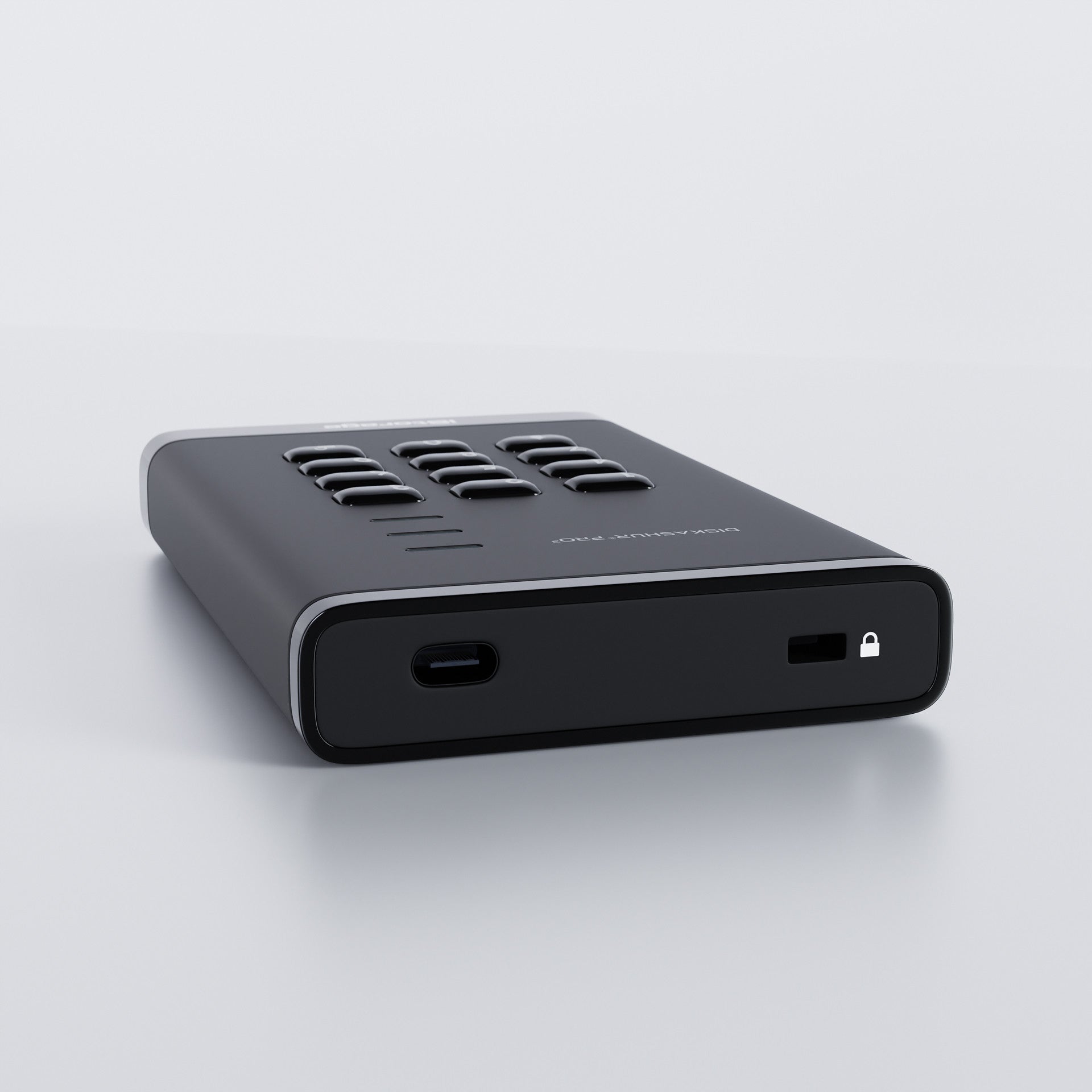iStorage diskAshur PRO3 SSD 2 To USB Type-A / USB Type-C 3.2 Gen 1 (3.1 Gen 1) Noir