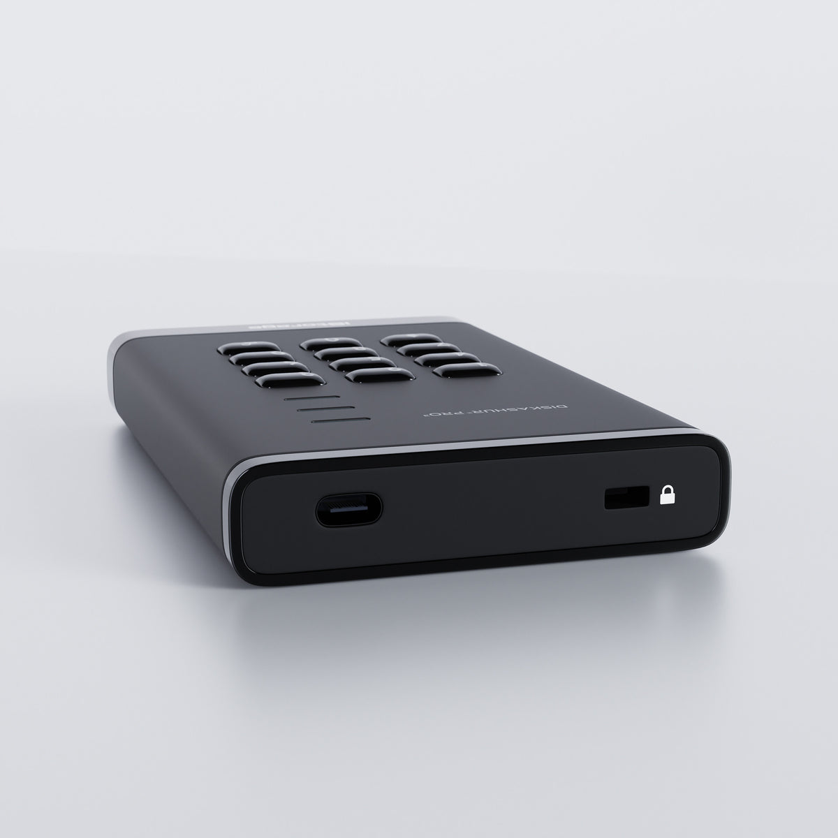 iStorage diskAshur PRO3 HDD 256-bit 4TB FIPS 140-3 Level 3 - vue 4