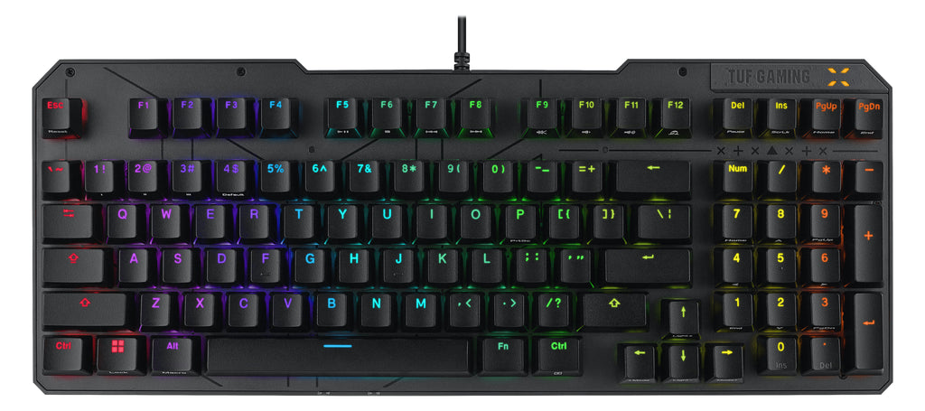 ASUS TUF Gaming K3 Gen II Clavier Gaming USB QWERTY Noir