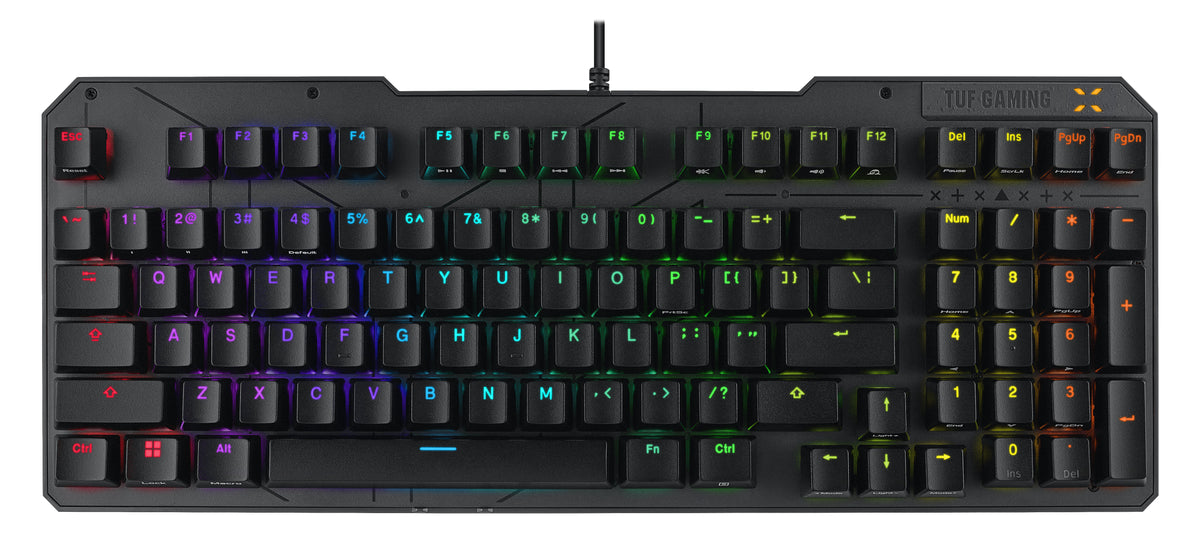 ASUS TUF Gaming K3 Gen II Clavier Gaming USB QWERTY Noir
