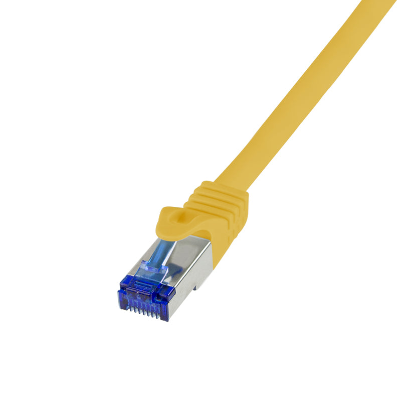 LogiLink C6A027S câble de réseau Jaune 0,5 m Cat6a S/FTP (S-STP)