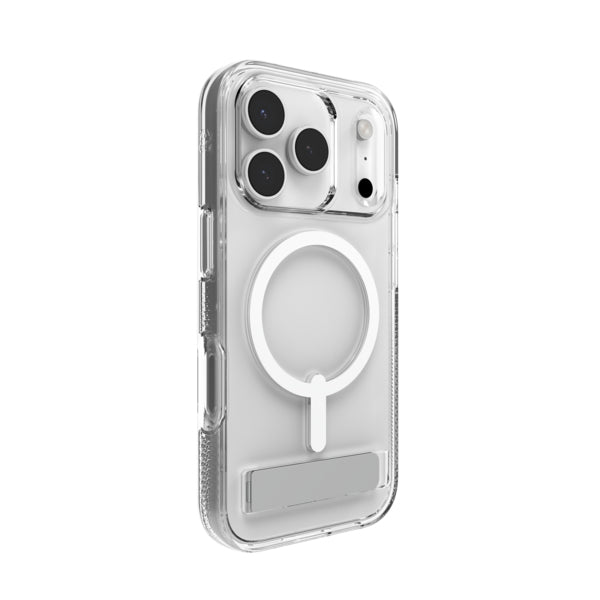ZAGG Crystal Palace Snap Kickstand coque de protection pour téléphones portables 16 cm (6.3") Housse Transparent