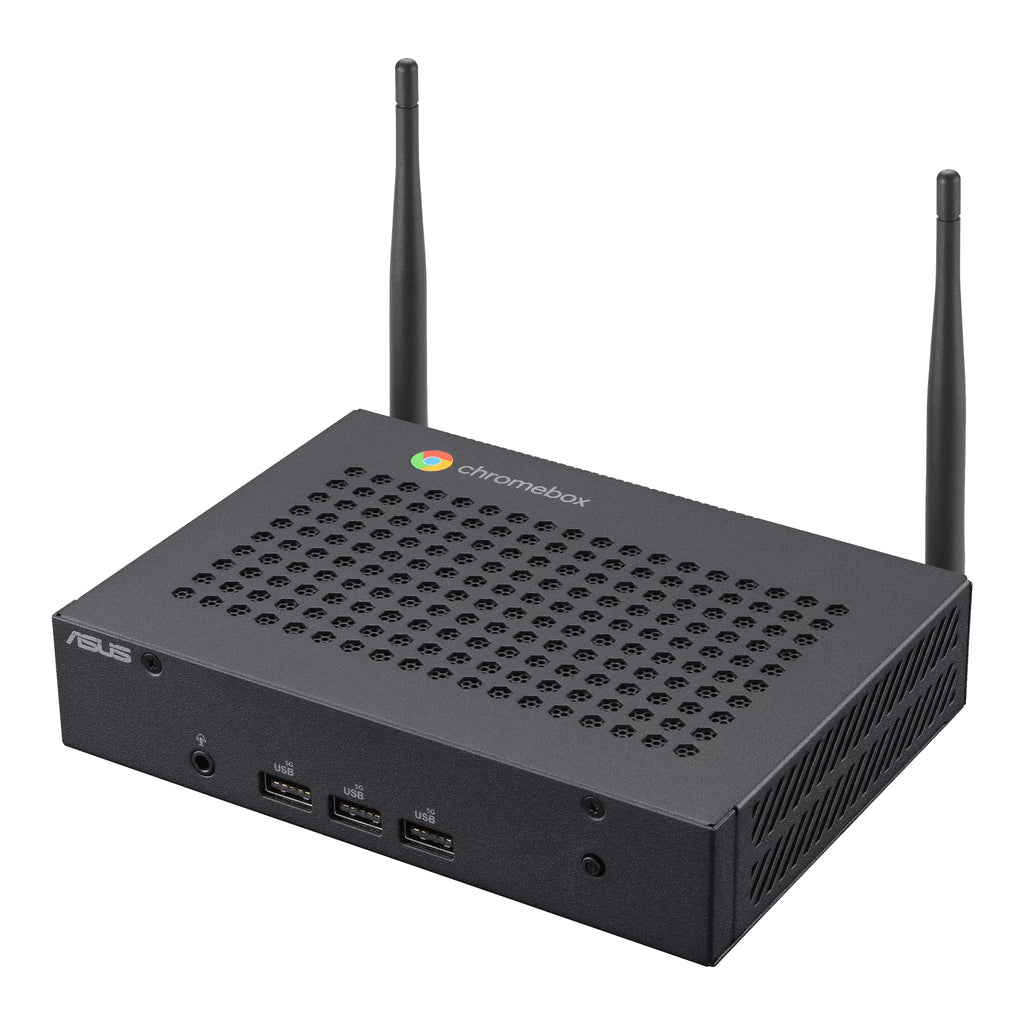 ASUS Chromebox CF40-BC012UN Intel® Celeron® N N4500 8 Go LPDDR4x-SDRAM 64 Go eMMC ChromeOS Mini PC Noir
