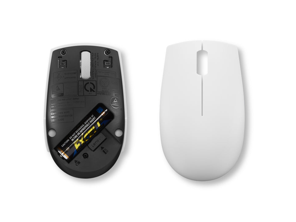 Lenovo GY51L15677 souris Bureau Ambidextre RF sans fil Optique 1000 DPI