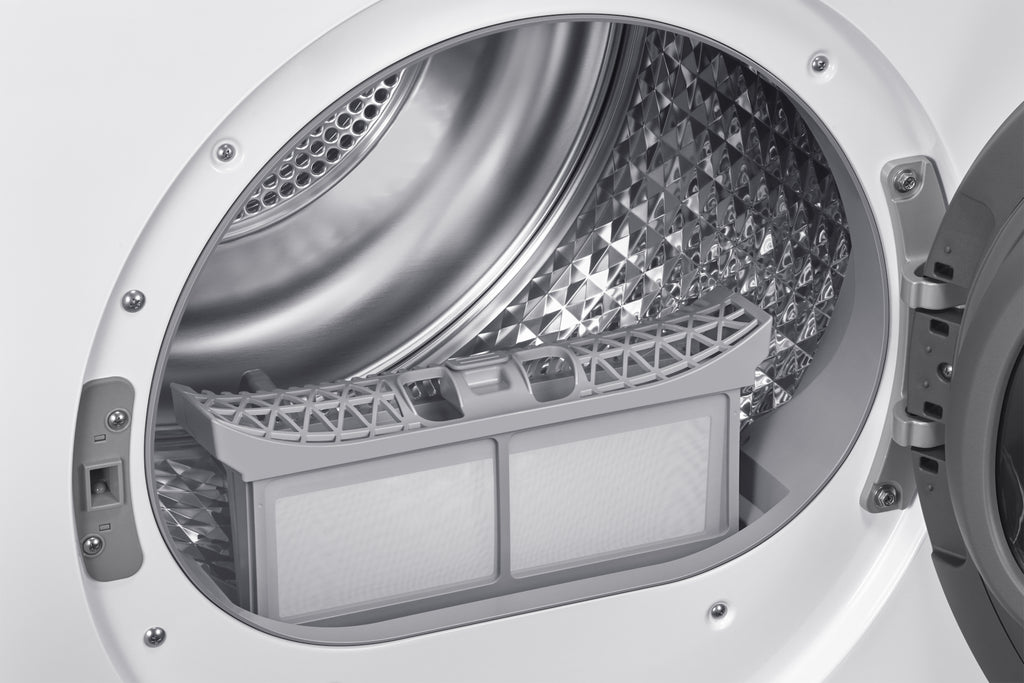 Samsung DV90DG52A0AELE sèche-linge Pose libre Charge avant 9 kg Blanc