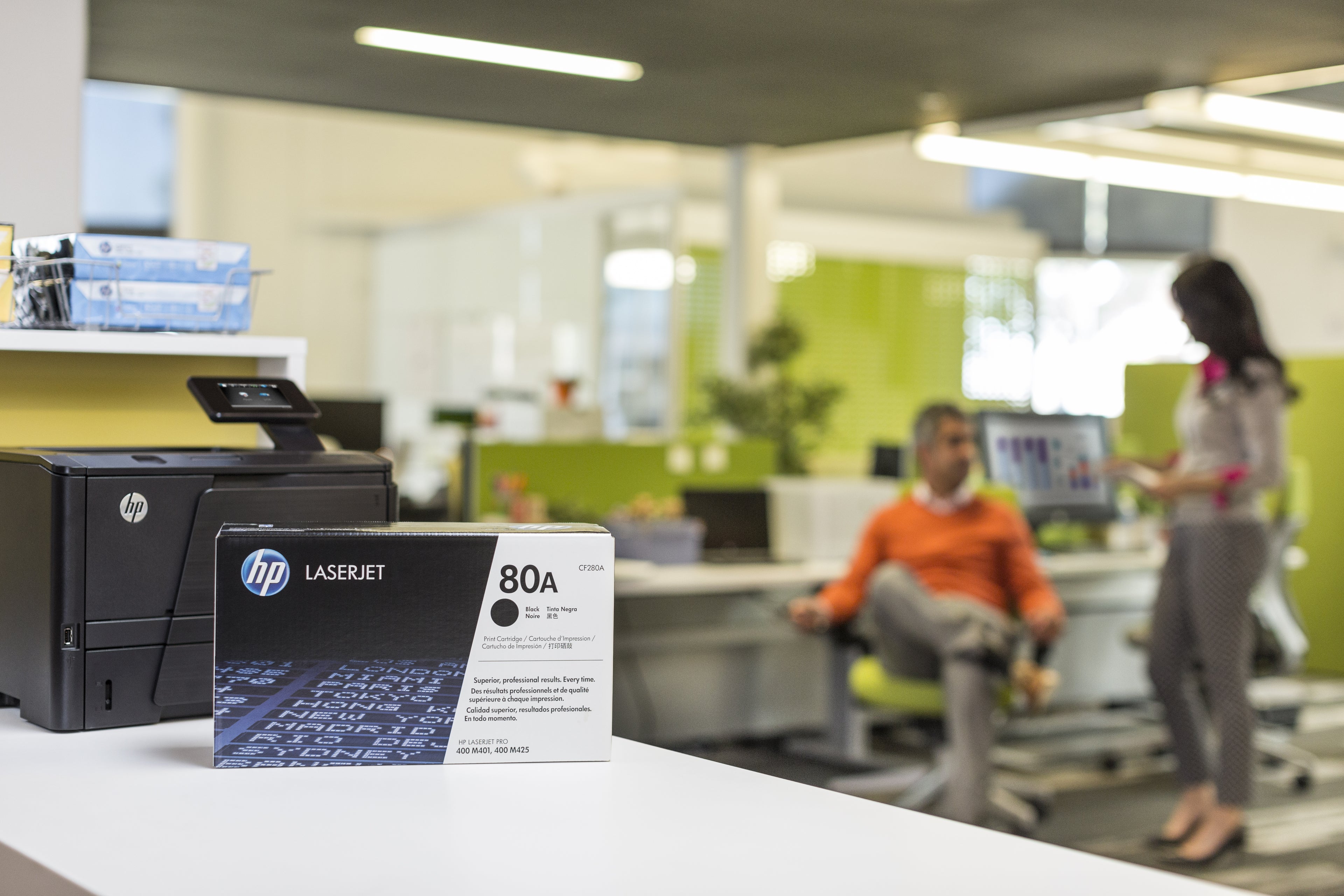 HP 80A toner LaserJet noir authentique