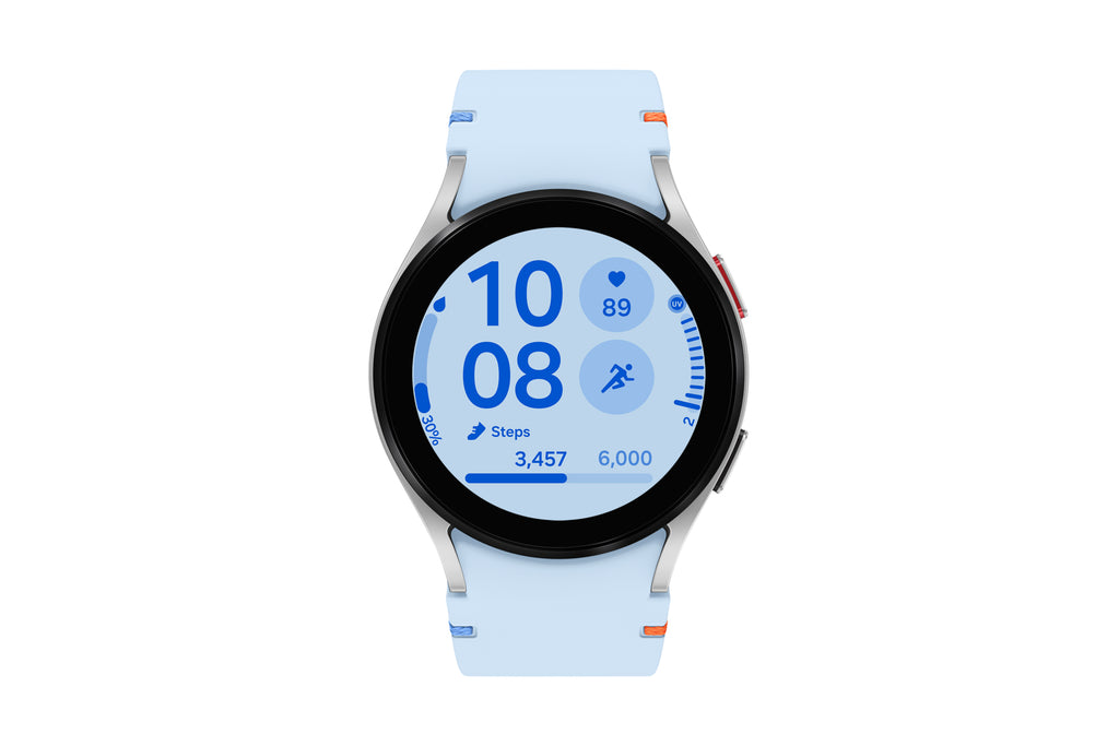 Samsung Samsung Galaxy Watch FE SM-R861N 3,05 cm (1.2") AMOLED 40 mm Numérique 396 x 396 pixels Écran tactile Argent Wifi GPS (satellite)