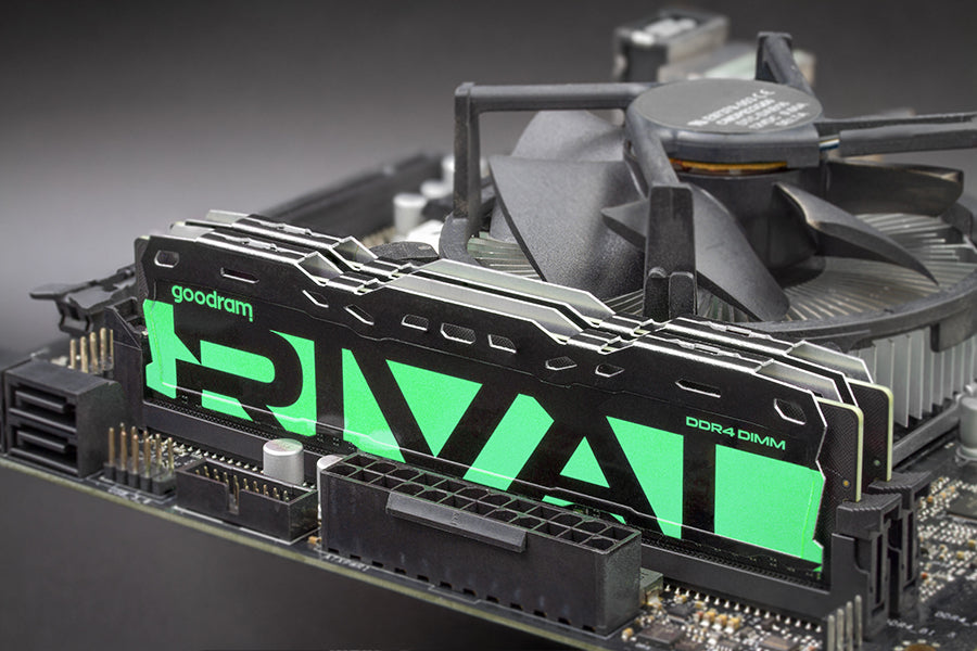 Goodram *DDR4 Rival Radiant 32GB (2*16)/3200 CL16 Green module de mémoire 32 Go 2 x 16 Go 3200 MT/s 288-pin DIMM