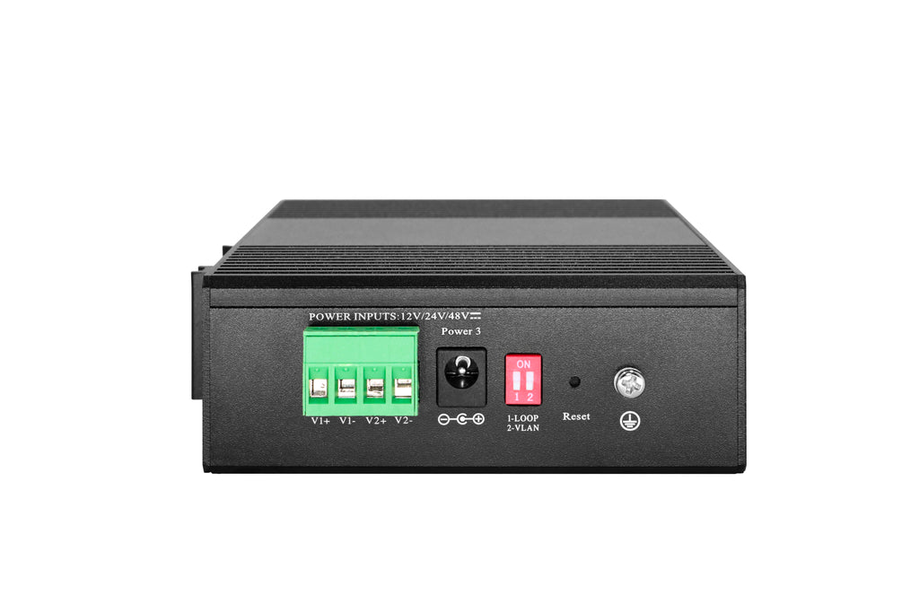 LevelOne IGS-2105 Commutateur Réseau Géré L2 Gigabit Ethernet 5 Ports, Noir
