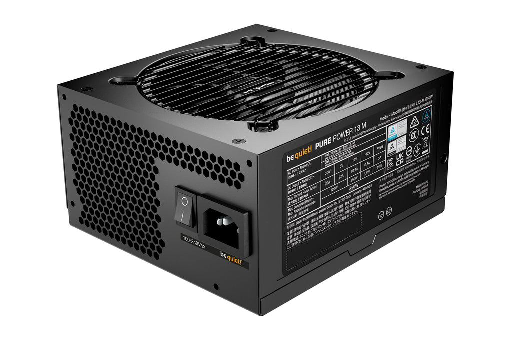 be quiet! Pure Power 13 M 850 W Alimentation ATX 3.1 Semi-Passive 80 Plus Gold