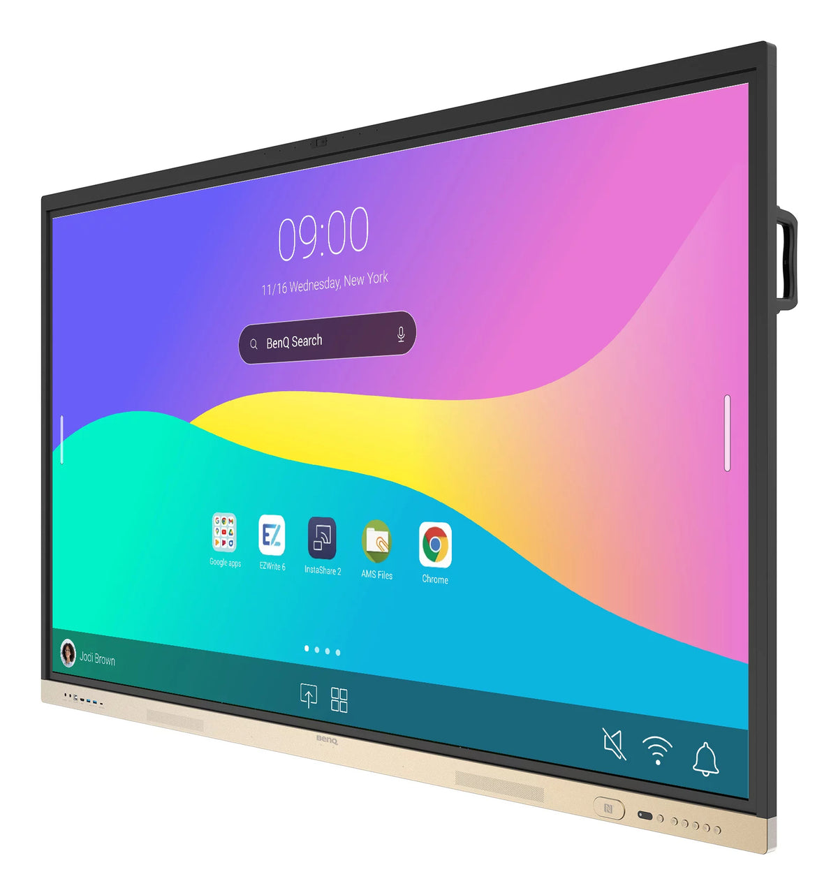 BenQ RE9804FV Tableau Blanc Interactif 98" 4K UHD Écran Tactile Noir