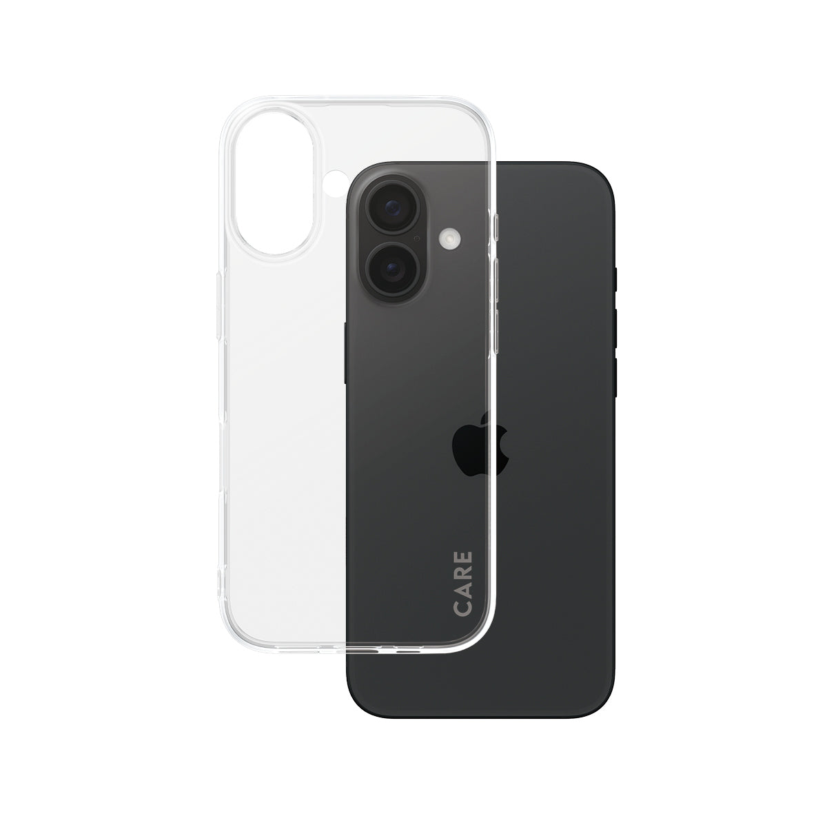 PanzerGlass CARE™ by ® X-Ray Case iPhone 16 coque de protection pour téléphones portables Housse Transparent
