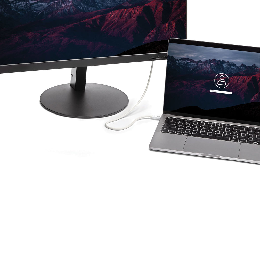 StarTech.com Câble Thunderbolt 3 50 cm 40 Gb/s Blanc
