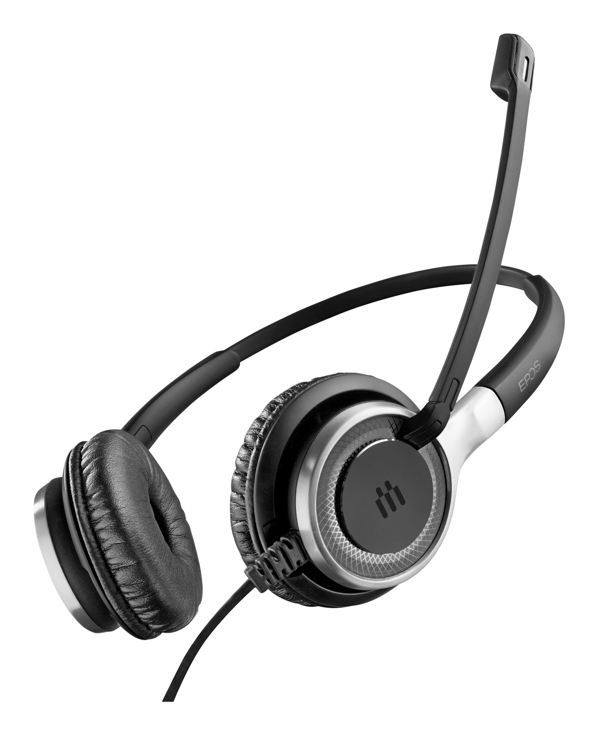 EPOS IMPACT SC 665 USB Casque Filaire, Noir et Argent