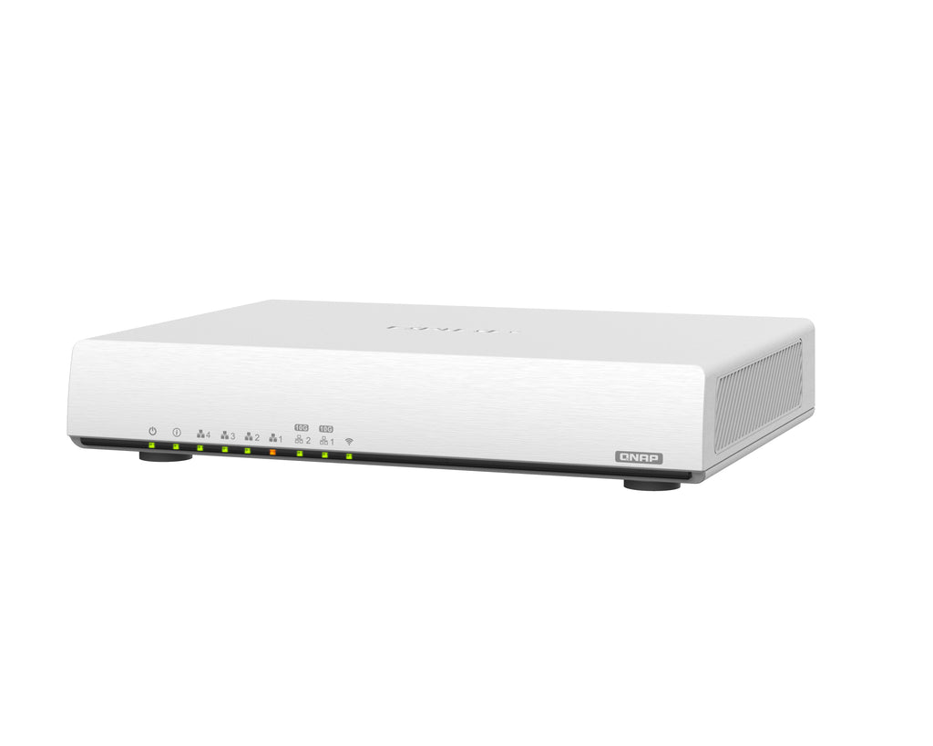 QNAP QHora-301W Routeur Sans Fil 10 Gigabit Ethernet Bi-bande 2,4 GHz / 5 GHz, Blanc