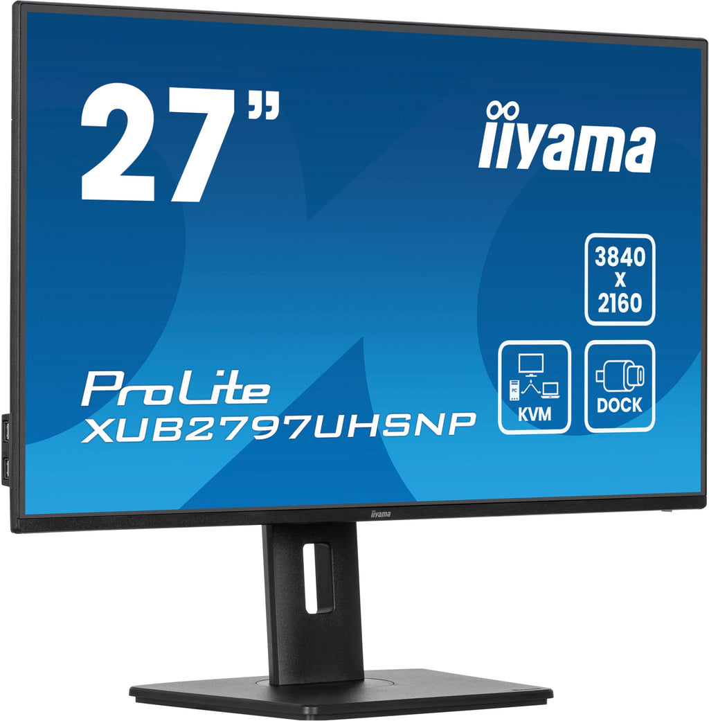 iiyama ProLite XUB2797UHSNP-B1 Écran PC 27" 4K Ultra HD LED Noir