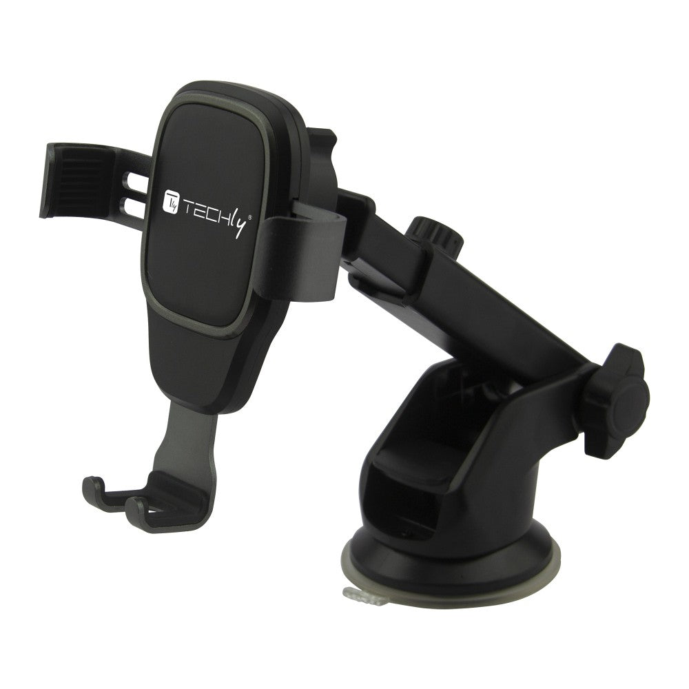 Techly I-SMART-GRAV support Support passif Mobile/smartphone Noir