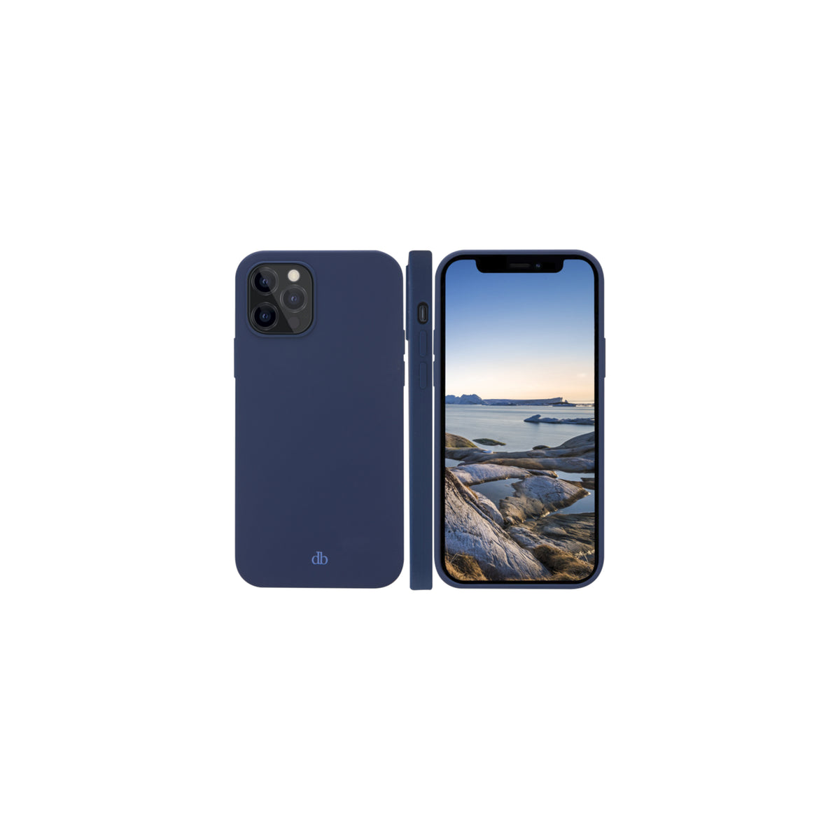 dbramante1928 Monaco Coque de Protection pour Téléphones 6.7" (17 cm), Housse Bleue