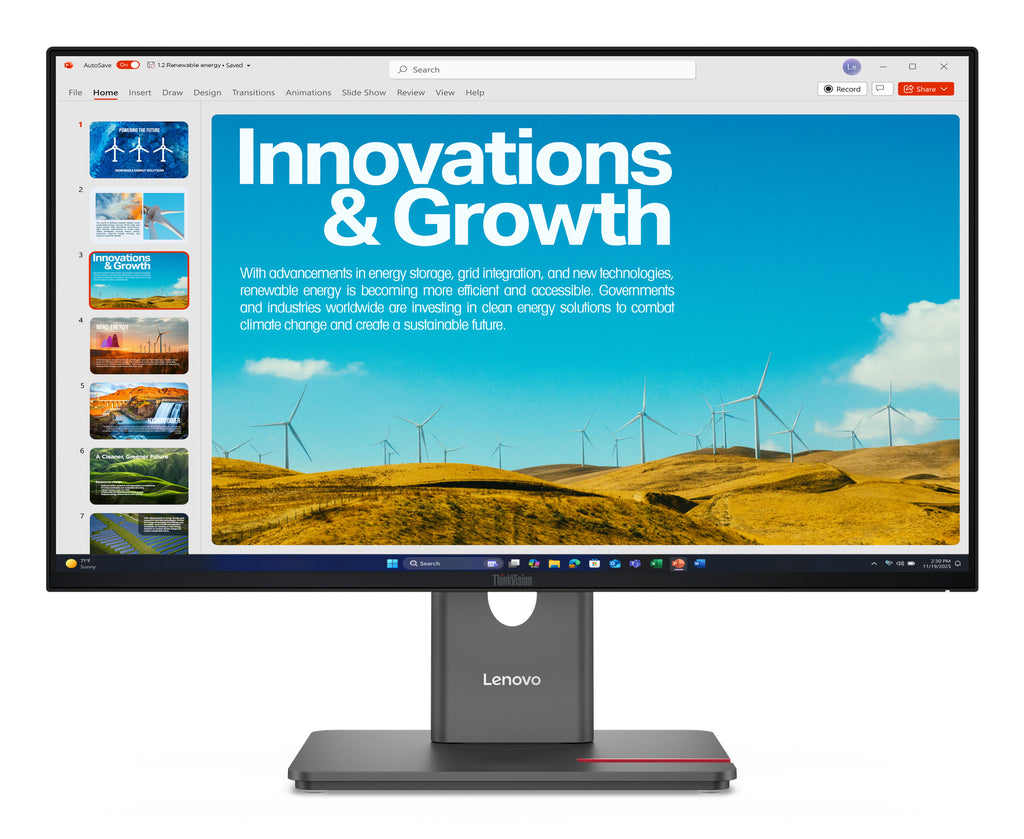 Lenovo ThinkVision P24QD-40 Moniteur