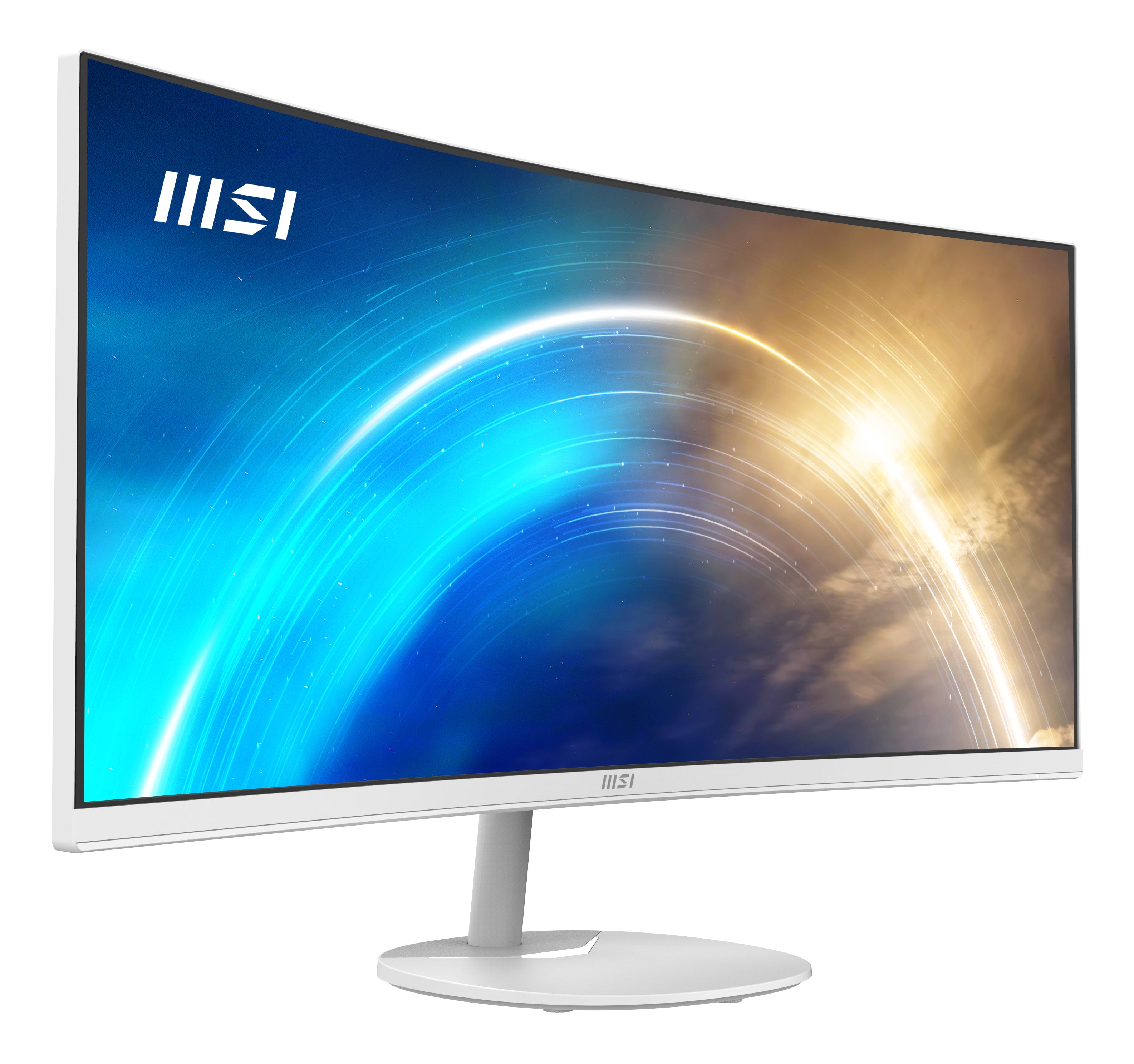 MSI Pro MP341CQWDE écran plat de PC 86,4 cm (34") 3440 x 1440 pixels UltraWide Quad HD Blanc