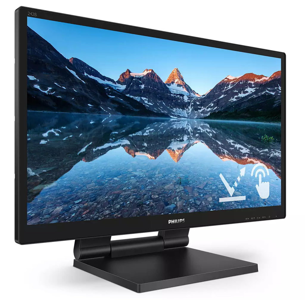 Philips 242B9TL/00 écran plat de PC 60,5 cm (23.8") 1920 x 1080 pixels Full HD LCD Écran tactile Noir