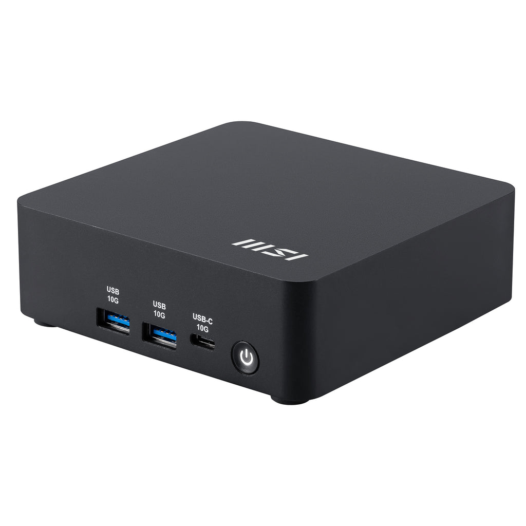 MSI Cubi NUC AI 1UMG-005EU Intel Core Ultra 7 155H 16 Go DDR5-SDRAM 1 To SSD Windows 11 Pro Mini PC Noir