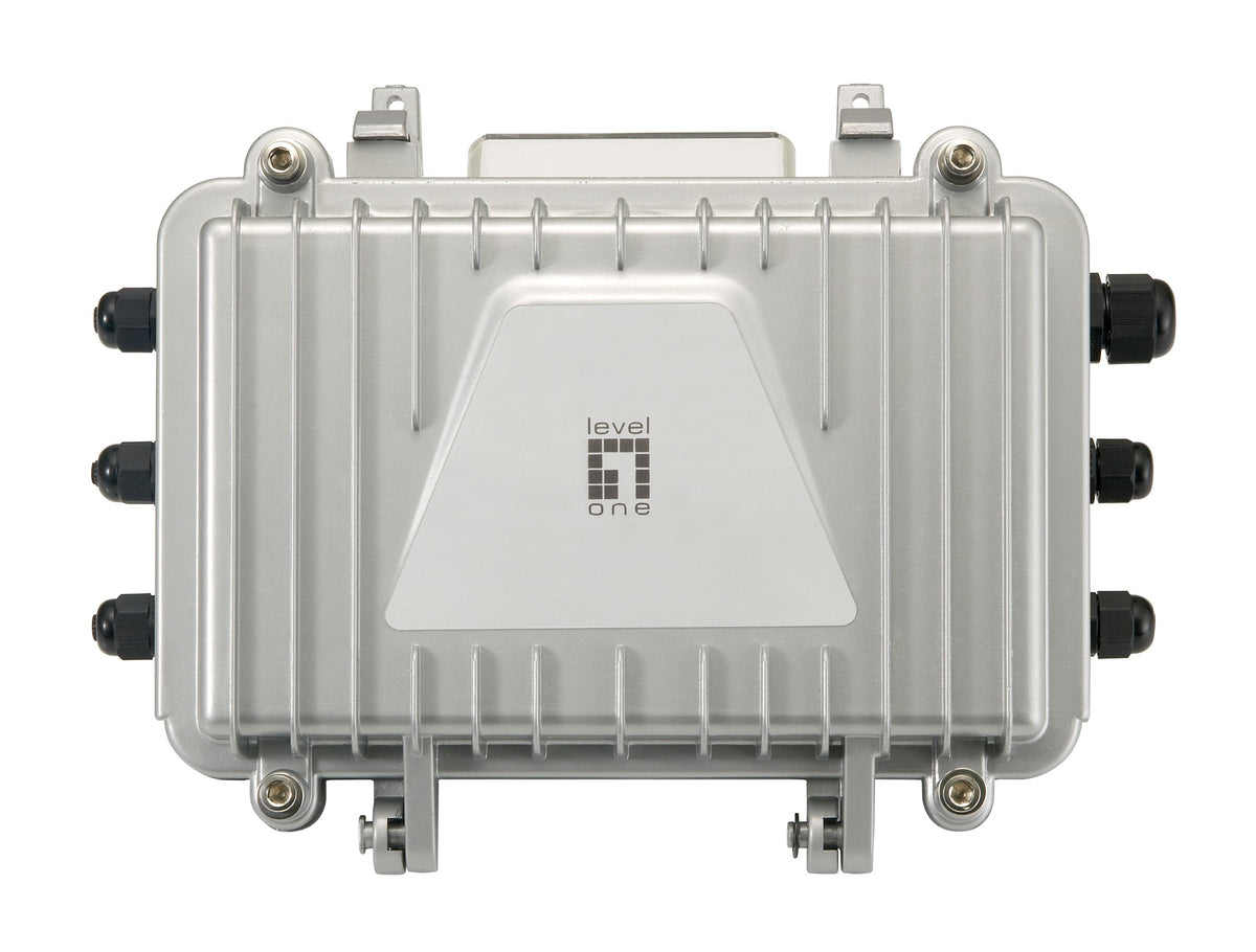 Prolongateur Réseau Récepteur PFE-1014R, 100 Mbit/s, 2000m, Gris
