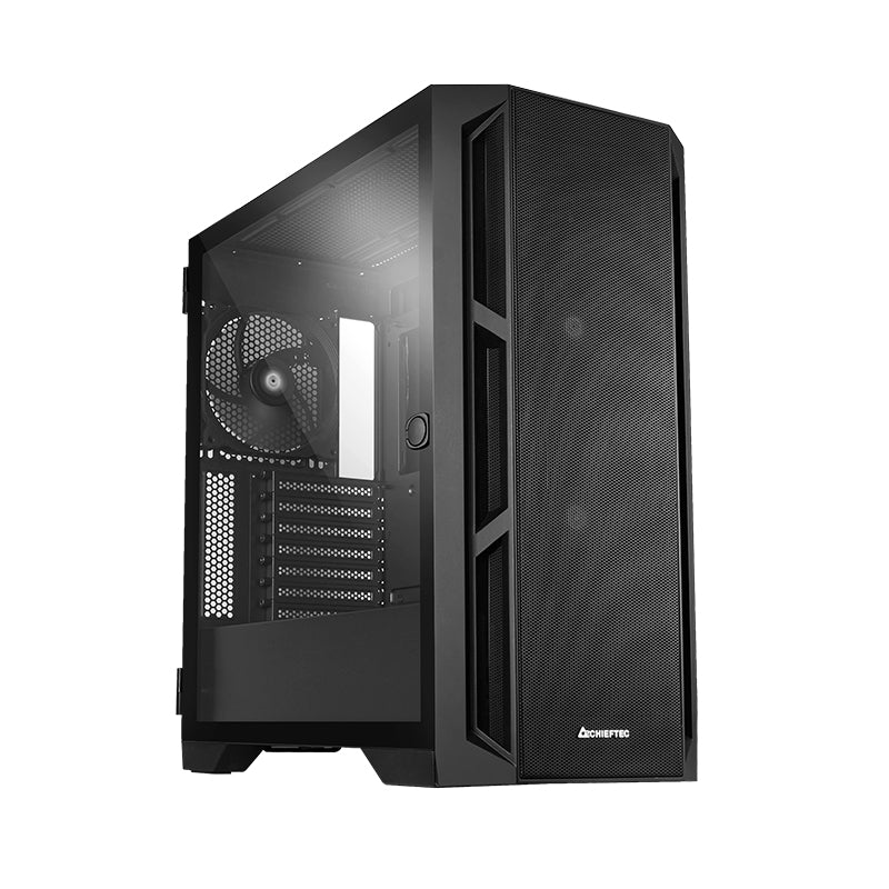 Chieftec APEX AIR GA-01B-M-OP Boîtier PC ATX Midi Tower Noir