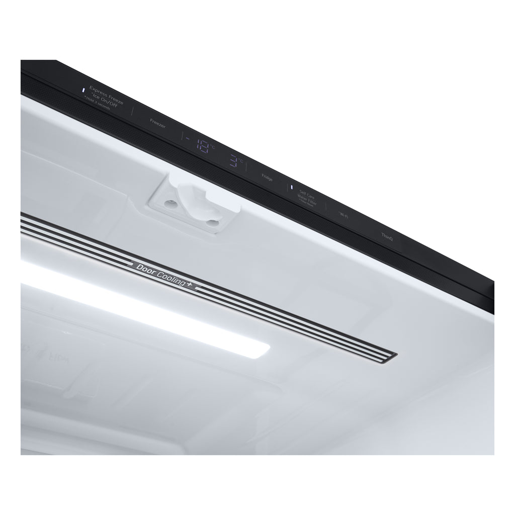 LG InstaView GMG960EVJE frigo américain Pose libre 638 L Noir