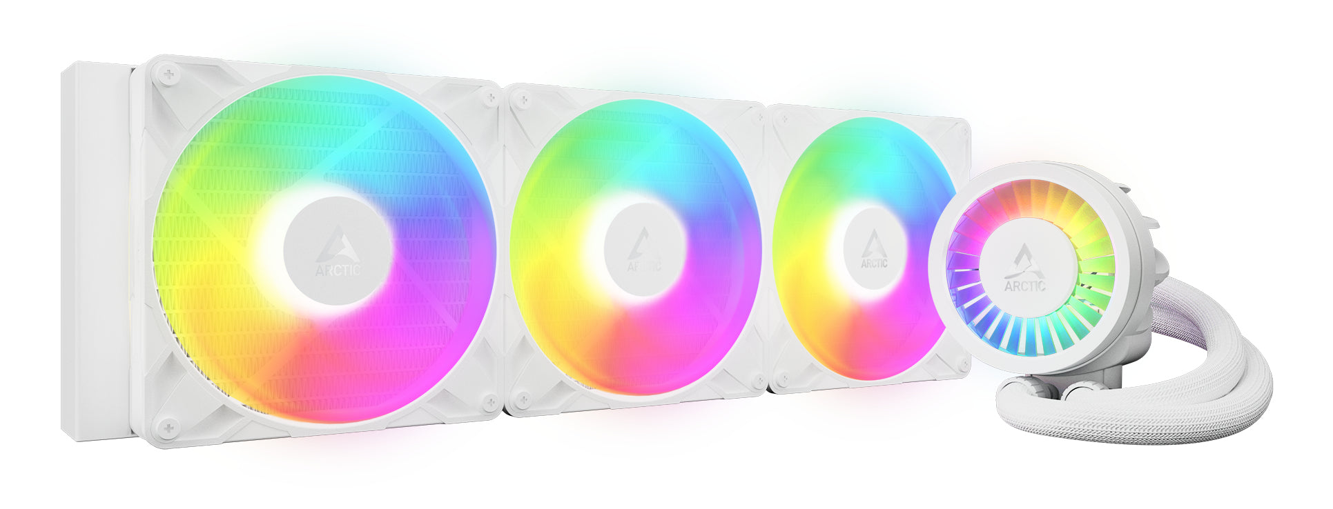ARCTIC Liquid Freezer III Pro 420 A-RGB (White) Processeur Refroidisseur de liquide tout-en-un 14 cm Blanc