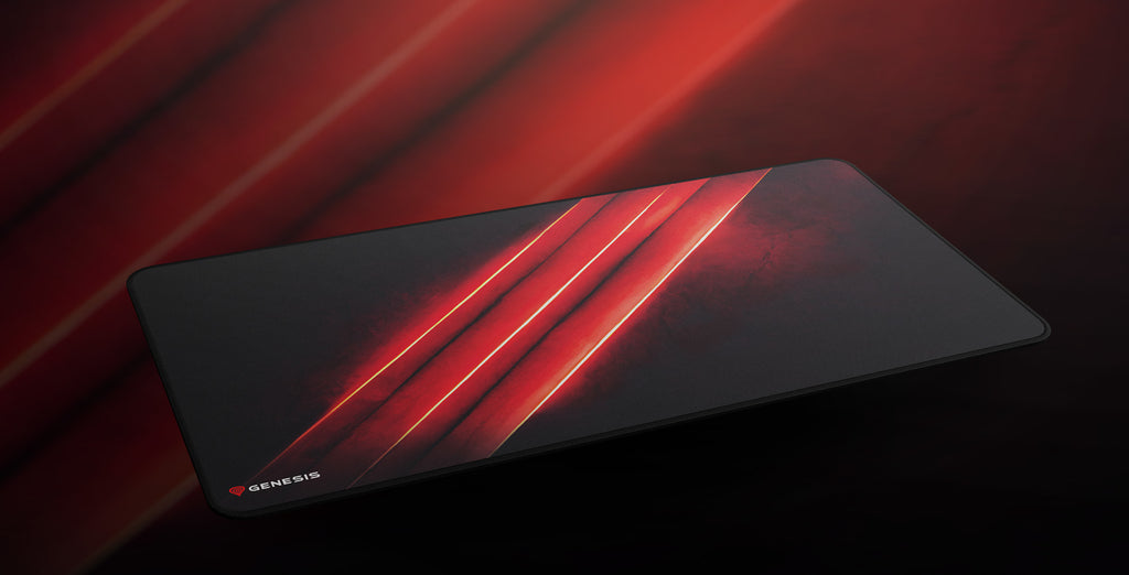 GENESIS Carbon 500 Maxi Flash G2 Tapis de souris de jeu Noir, Rouge - vue 3