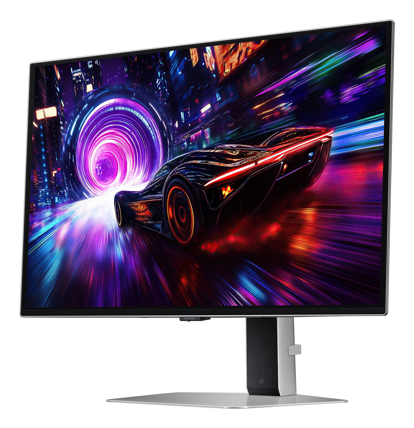 Samsung Samsung G81SF écran plat de PC 68,6 cm (27") 3840 x 2160 pixels 4K Ultra HD OLED Argent