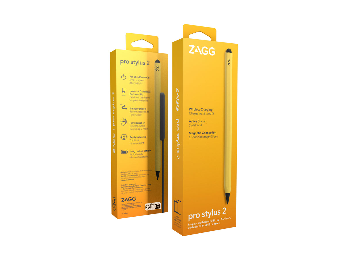 ZAGG Pro Stylus 2 stylet Jaune