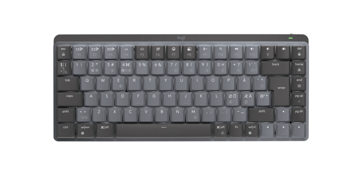 Logitech MX Mechanical Mini Clavier Mécanique Sans Fil Nordique
